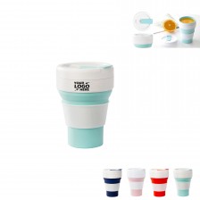 Folding Silicone Coffee Travel Mug